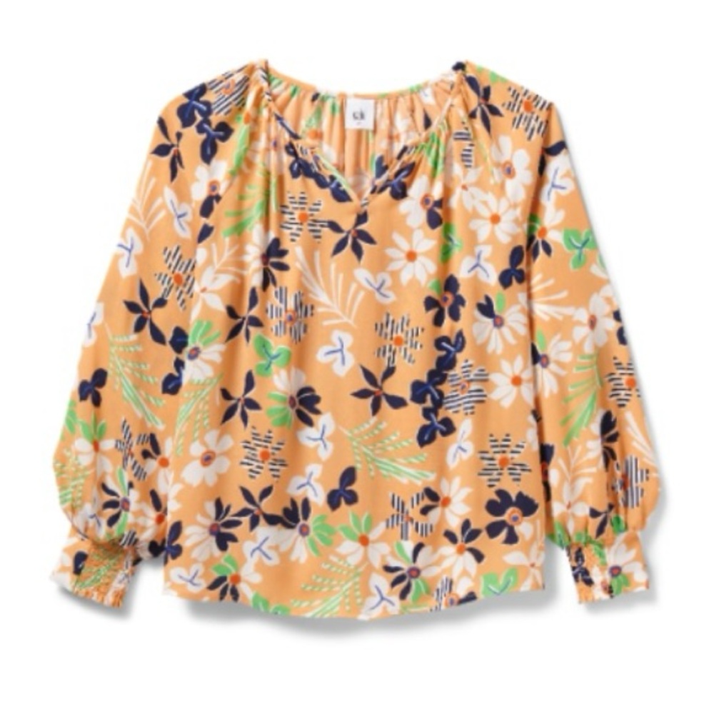NWOT CAbi Island Blouse XL